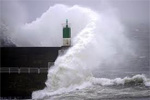 Storm in Europe and Tropical hurricane 